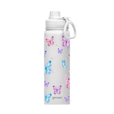 Garrafa Térmica Fresh + Ebook - Borboletas com Aquarela - Pattern