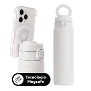 Garrafa Térmica Magsafe + Ebook - Clear