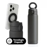 Garrafa Térmica Magsafe + Ebook - Clear