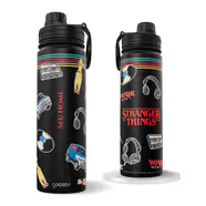 Garrafa Térmica Fresh + Ebook - Stranger Things