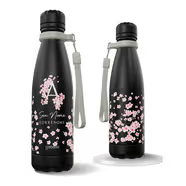 Garrafa Térmica Urban + Ebook - Inicial Cherry Blossom 360º