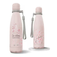 Garrafa Térmica Urban + Ebook - Inicial Cherry Blossom 360º