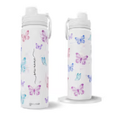 Garrafa Térmica Fresh + Ebook - Borboletas