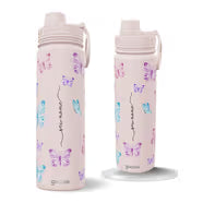 Garrafa Térmica Fresh + Ebook - Borboletas