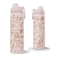 Garrafa Térmica Fresh + Ebook - Jesus - Linhas de Fé